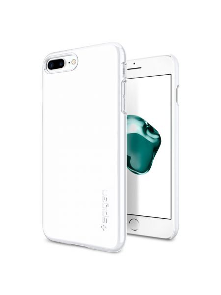 Чехол Spigen для iPhone 7 Plus Thin Fit, White Чехол Spigen для iPhone 7 Plus Thin Fit, White
