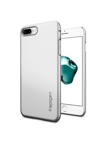 Чехол Spigen для iPhone 8 Plus / 7 Plus Thin Fit, Satin Silver , 043CS20735