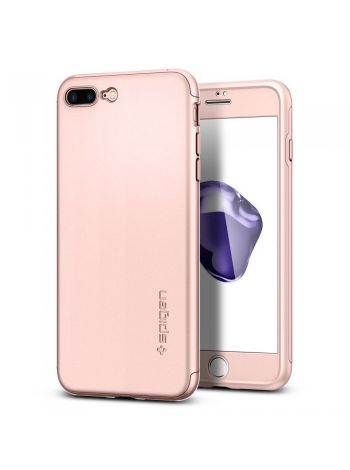 Чехол Spigen для iPhone 7 Plus Thin Fit 360, Rose Gold , 043CS21102