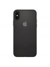 Чехол Spigen для iPhone X/XS Air Skin, Black , 057CS22114