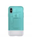 Чехол Spigen для iPhone X/XS Classic C1, Bondi Blue , 057CS23194