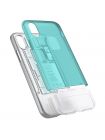 Чехол Spigen для iPhone X/XS Classic C1, Bondi Blue , 057CS23194