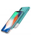 Чехол Spigen для iPhone X/XS Classic C1, Bondi Blue , 057CS23194
