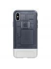 Чехол Spigen для iPhone X/XS Classic C1, Graphite , 057CS23197