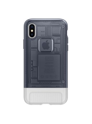 Чехол Spigen для iPhone X/XS Classic C1, Graphite 