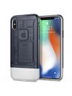 Чехол Spigen для iPhone X/XS Classic C1, Graphite , 057CS23197