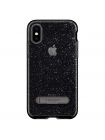 Чехол Spigen для iPhone X/XS Crystal Hybrid Glitter, Space Quartz , 057CS22148