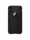Чехол Spigen для iPhone X/XS Hybrid Armor, Black , 057CS22349