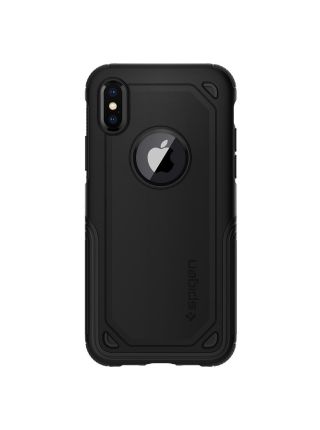 Чехол Spigen для iPhone X/XS Hybrid Armor, Black 