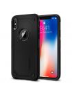 Чехол Spigen для iPhone X/XS Hybrid Armor, Black , 057CS22349