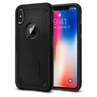 Чехол Spigen для iPhone X/XS Hybrid Armor, Black 
