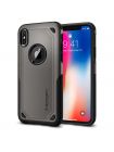 Чехол Spigen для iPhone X/XS Hybrid Armor, Gunmetal , 057CS22350