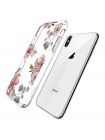 Чехол Spigen для iPhone X/XS Liquid Crystal Aquarelle, Rose , 057CS22623