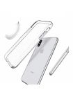 Чехол Spigen для iPhone X/XS Liquid Crystal Glitter, Crystal Quartz, 057CS22122