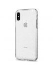 Чехол Spigen для iPhone X/XS Liquid Crystal Glitter, Crystal Quartz, 057CS22122