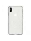 Чехол Spigen для iPhone X/XS Liquid Crystal Glitter, Crystal Quartz, 057CS22122