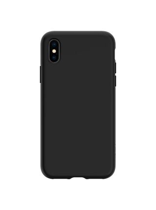 Чехол Spigen для iPhone X/XS Liquid Crystal, Matte Black