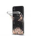 Чехол Spigen для iPhone X/XS Liquid Crystal Blossom, Crystal Clear, 057CS22121