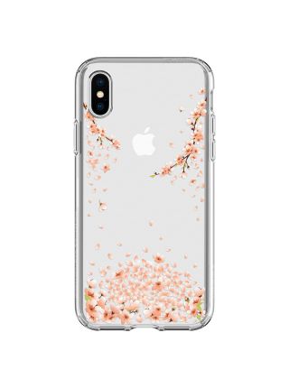 Чехол Spigen для iPhone X/XS Liquid Crystal Blossom, Crystal Clear