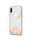 Чехол Spigen для iPhone X/XS Liquid Crystal Blossom, Crystal Clear, 057CS22121