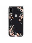 Чехол Spigen для iPhone X/XS Liquid Crystal Blossom, Nature, 057CS22655