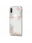 Чехол Spigen для iPhone X/XS Liquid Crystal Blossom, Nature, 057CS22655