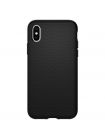 Чехол Spigen для iPhone X / XS Liquid Air, Black (057CS22123), iPhone X/XS