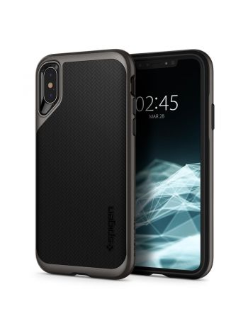 Чехол Spigen для iPhone XS Neo Hybrid, Gunmetal (063CS24918) , 063CS24918