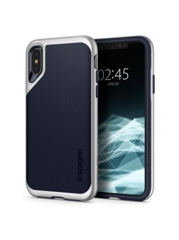 Чехол Spigen для iPhone XS Neo Hybrid, Satin Silver (063CS24920) , 063CS24920