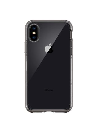 Чехол Spigen для iPhone X/XS Neo Hybrid Crystal, Gunmetal 