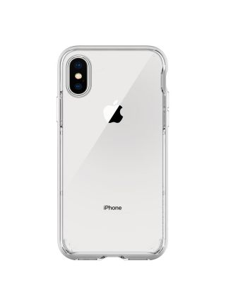 Чехол Spigen для iPhone X/XS Neo Hybrid Crystal, Satin Silver 