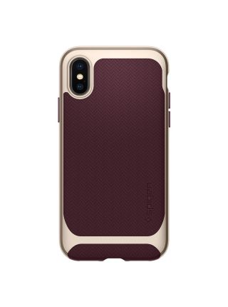 Чехол Spigen для iPhone X Neo Hybrid, Burgundy Чехол Spigen для iPhone X Neo Hybrid, Burgundy