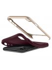 Чехол Spigen для iPhone X Neo Hybrid, Burgundy, 057CS22168