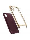 Чехол Spigen для iPhone X Neo Hybrid, Burgundy, 057CS22168