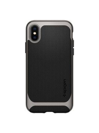 Чехол Spigen для iPhone X Neo Hybrid, Gunmetal Чехол Spigen для iPhone X Neo Hybrid, Gunmetal