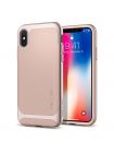 Чехол Spigen для iPhone X Neo Hybrid, Pale Dogwood , 057CS22169