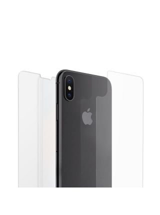 Защитное стекло + защитная пленка Spigen для iPhone X/XS SLIM HD