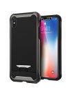 Чехол Spigen для iPhone X/XS Reventon, Gunmetal , 057CS22178