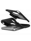 Чехол Spigen для iPhone XS Slim Armor, Black, 063CS24518