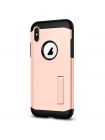 Чехол Spigen для iPhone X/XS Slim Armor, Blush Gold, 057CS22140