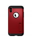 Чехол Spigen для iPhone X/XS Slim Armor, Merlot Red (063CS24520), 063CS24520