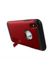 Чехол Spigen для iPhone X/XS Slim Armor, Merlot Red (063CS24520), 063CS24520