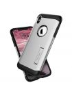 Чехол Spigen для iPhone X/XS Slim Armor, Satin Silver (063CS24521), 063CS24521
