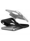 Чехол Spigen для iPhone X/XS Slim Armor, Satin Silver (063CS24521), 063CS24521