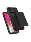 Чехол Spigen для iPhone XS/X Slim Armor CS, Black , 057CS22155