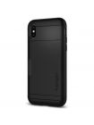 Чехол Spigen для iPhone XS/X Slim Armor CS, Black , 057CS22155
