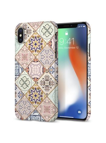 Чехол Spigen для iPhone X/XS Thin Fit, Arabesque , 057CS22624