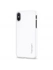 Чехол Spigen для iPhone X/XS Thin Fit, Jet White, 057CS22112