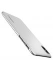 Чехол Spigen для iPhone X/XS Thin Fit, Satin Silver , 057CS22113