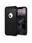 Чехол Spigen для iPhone X/XS Tough Armor, Matte Black (057CS22160) , 057CS22160